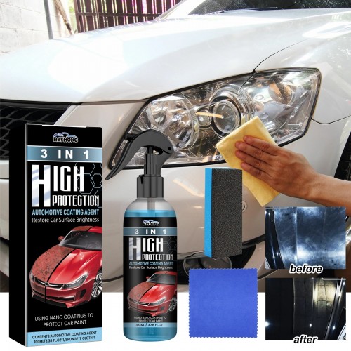 Rayhong 3in1 High Protection Automotive Coating Scratch Remover Restorer 100ml